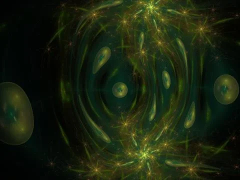 Imaginatory fractal background Image 스톡 일러스트