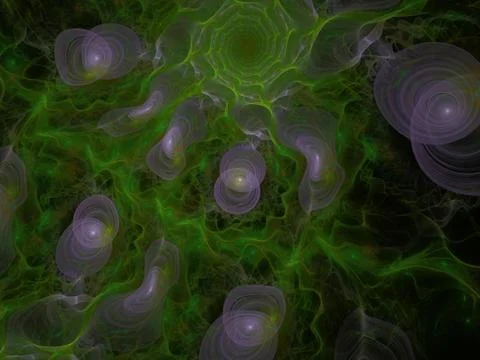 Imaginatory fractal background Image 스톡 일러스트