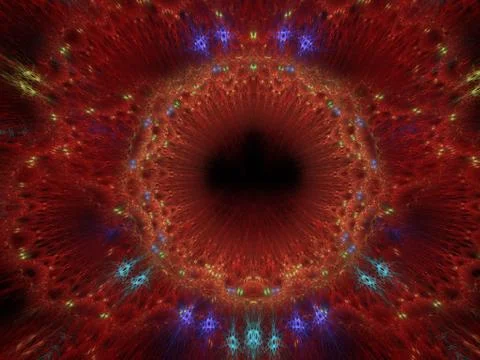 Imaginatory fractal background Image 스톡 일러스트