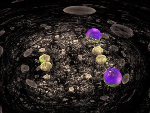 Imaginatory fractal background Image 스톡 일러스트