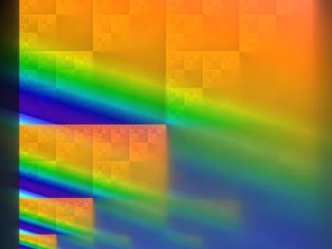 Imaginatory fractal background Image Illustrazione stock