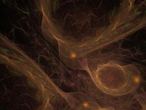 Imaginatory fractal background Image Illustrazione stock
