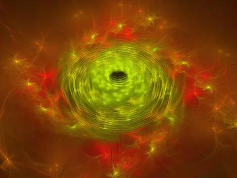 Imaginatory fractal background Image Illustrazione stock