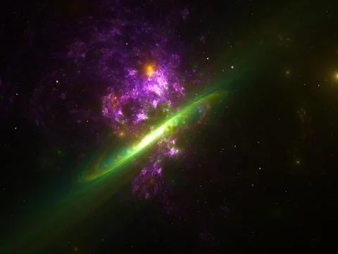 Imaginatory fractal background Image Illustrazione stock