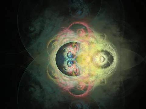 Imaginatory fractal background Image Illustrazione stock