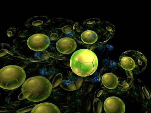 Imaginatory fractal background Image 스톡 일러스트
