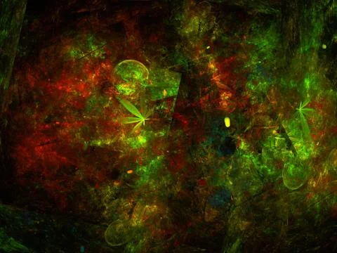 Imaginatory fractal background Image Illustrazione stock