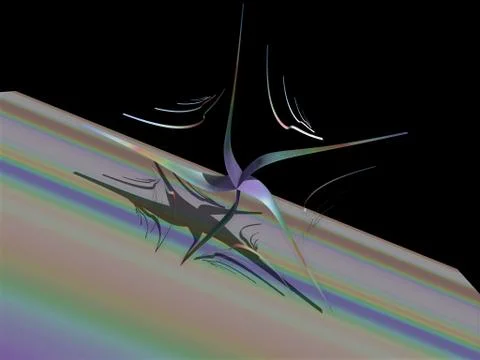 Imaginatory fractal background Image 스톡 일러스트