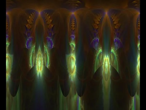 Imaginatory fractal background Image 스톡 일러스트