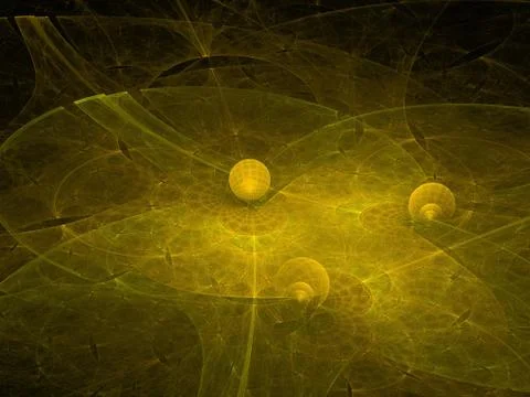 Imaginatory fractal background Image Illustrazione stock