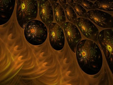 Imaginatory fractal background Image 스톡 일러스트