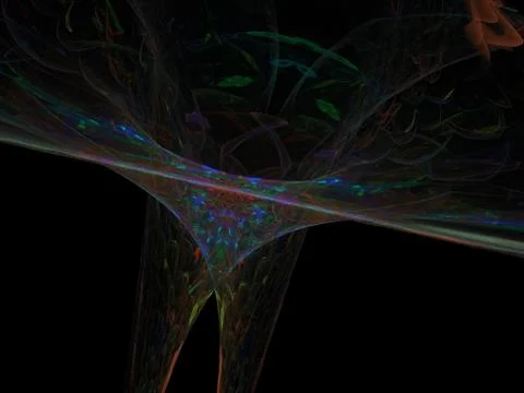 Imaginatory fractal background Image イラスト素材
