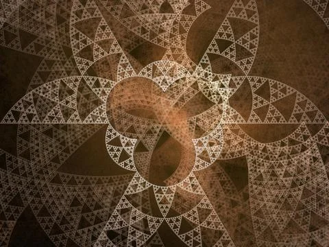Imaginatory fractal background Image 스톡 일러스트
