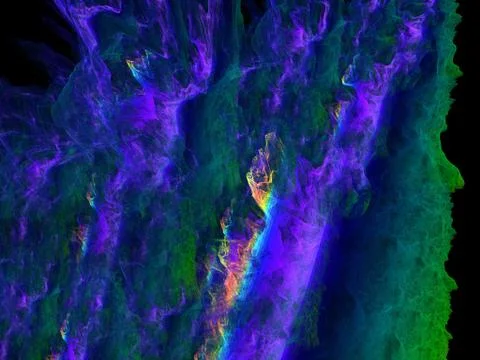 Imaginatory fractal background Image 스톡 일러스트