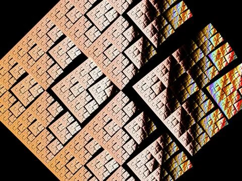Imaginatory fractal background Image 스톡 일러스트