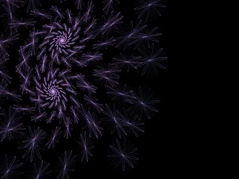 Imaginatory fractal background Image 스톡 일러스트
