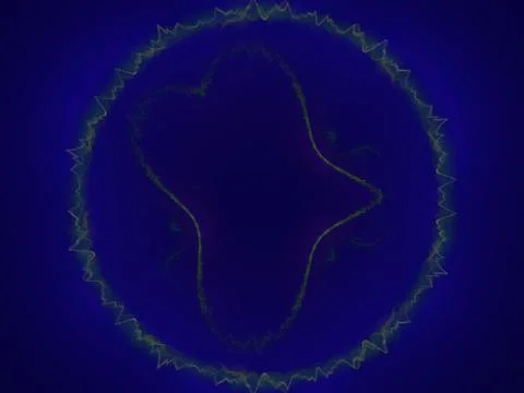 Imaginatory fractal background Image 스톡 일러스트
