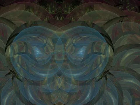 Imaginatory fractal background Image Illustrazione stock