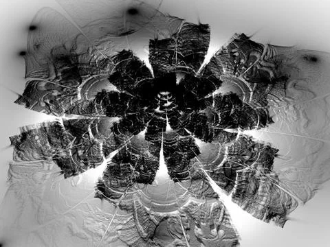 Imaginatory fractal background Image 스톡 일러스트
