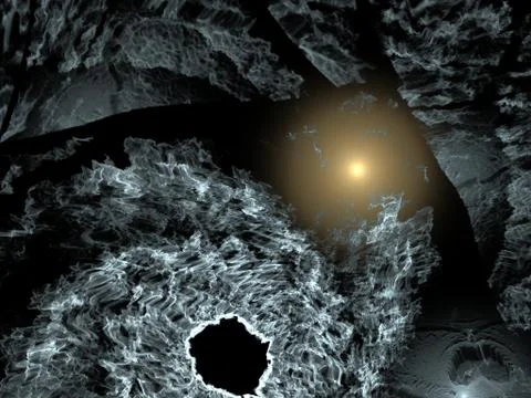 Imaginatory fractal background Image 스톡 일러스트