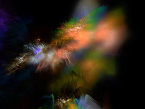 Imaginatory fractal background Image 스톡 일러스트