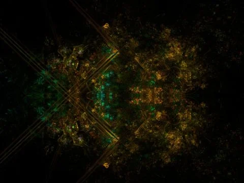 Imaginatory fractal background Image Illustrazione stock
