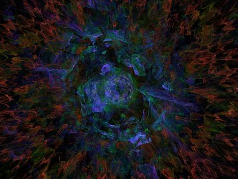 Imaginatory fractal background Image 스톡 일러스트