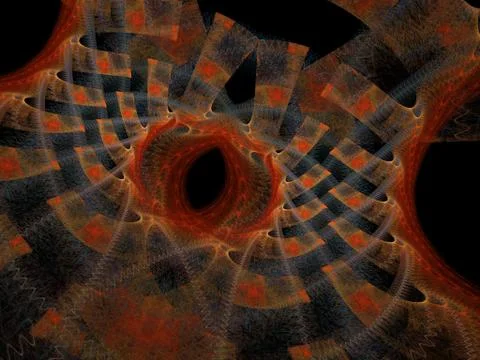 Imaginatory fractal background Image 스톡 일러스트