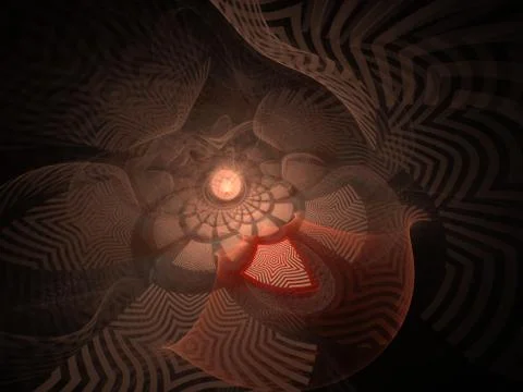 Imaginatory fractal background Image 스톡 일러스트