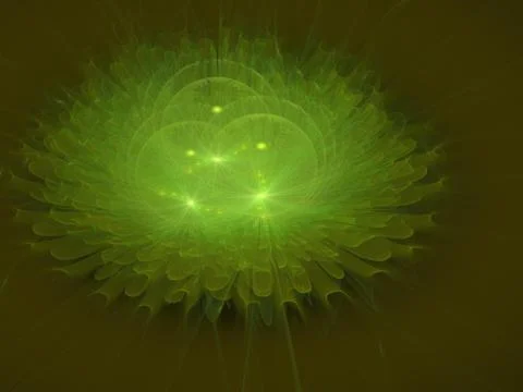 Imaginatory fractal background Image Stockillustratie
