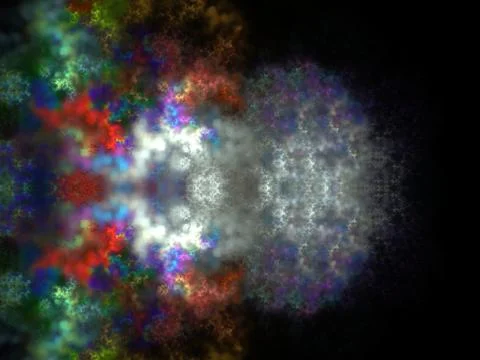 Imaginatory fractal background Image 스톡 일러스트