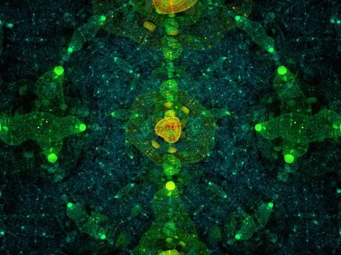 Imaginatory fractal background Image 스톡 일러스트