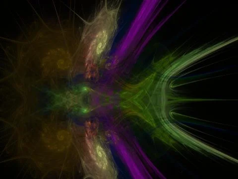 Imaginatory fractal background Image 스톡 일러스트