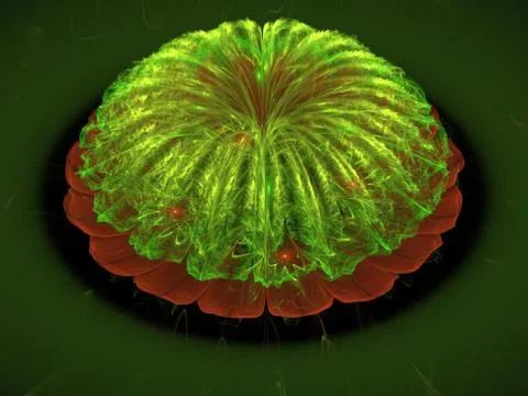 Imaginatory fractal background Image 스톡 일러스트