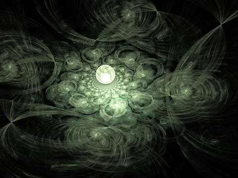 Imaginatory fractal background Image 스톡 일러스트