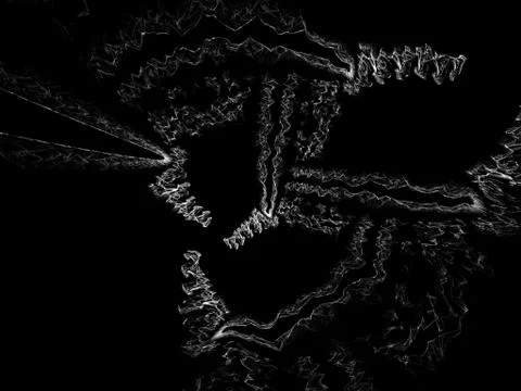 Imaginatory fractal background Image Illustrazione stock
