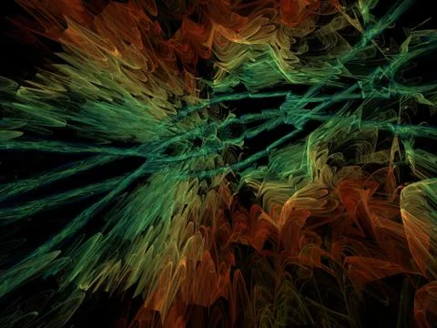 Imaginatory fractal background Image 스톡 일러스트