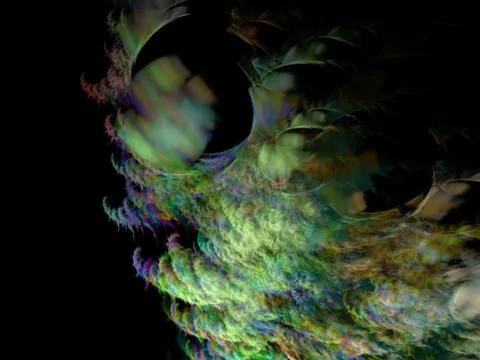 Imaginatory fractal background Image 스톡 일러스트