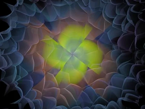 Imaginatory fractal background Image Illustrazione stock
