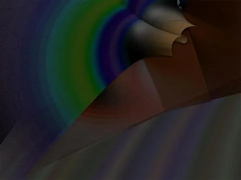 Imaginatory fractal background Image イラスト素材