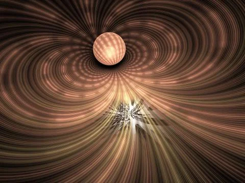 Imaginatory fractal background Image 스톡 일러스트