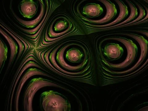 Imaginatory fractal background Image 스톡 일러스트