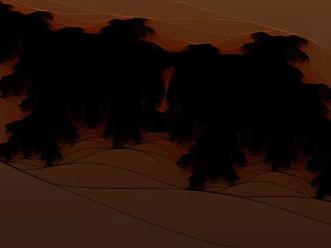 Imaginatory fractal background Image 스톡 일러스트