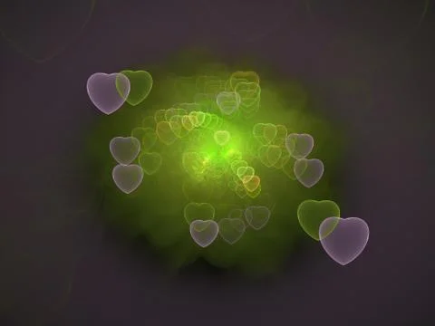 Imaginatory fractal background Image 스톡 일러스트