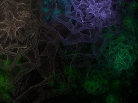 Imaginatory fractal background Image 스톡 일러스트