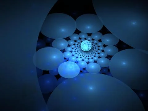 Imaginatory fractal background Image 스톡 일러스트