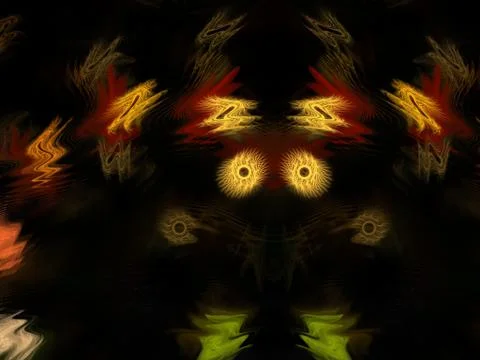 Imaginatory fractal background Image Illustrazione stock