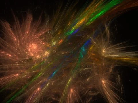 Imaginatory fractal background Image 스톡 일러스트