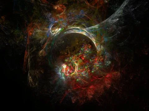 Imaginatory fractal background Image Illustrazione stock