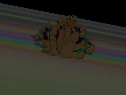 Imaginatory fractal background Image 스톡 일러스트